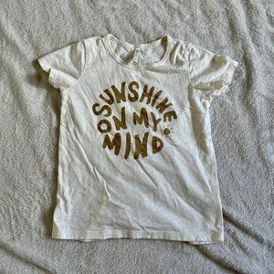 Rylee + Cru // "Sunshine on my Mind" tee // Size 4-5 // GUC